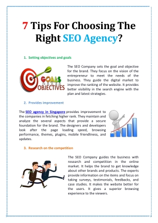 Selecting reputed SEO Company to achieve success