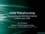 Data Warehousing: