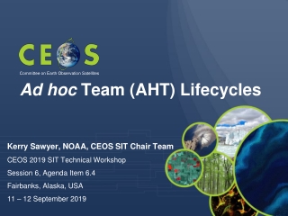 Ad hoc Team (AHT) Lifecycles