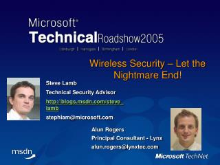 Wireless Security – Let the Nightmare End!