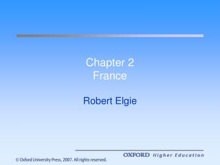 Chapter 2 France