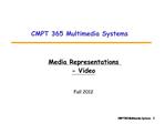 Media Representations - Video Fall 2012