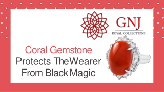 Coral Gemstone Protects The Wearer From Black Magic