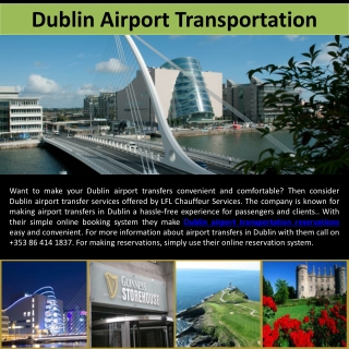 Dublin Airport Transportation