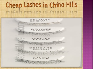 Cheap Lashes in Chino Hills