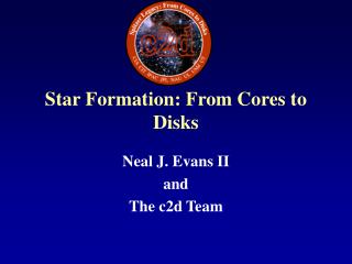 Star Formation: From Cores to Disks