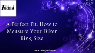 A Perfect Fit How to Measure Your Biker Ring Size
