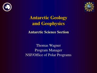 Antarctic Geology and Geophysics