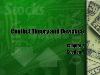 Conflict Theory and Deviance