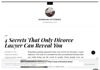 4 Secrets That Only Divorce Lawyer Can Reveal You