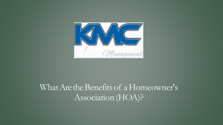 What Are the Benefits of a Homeowner's Association (HOA)