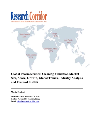 global-pharmaceutical-cleaning-validation-market