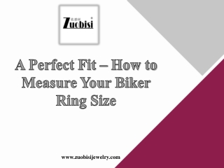 A Perfect Fit – How to Measure Your Biker Ring Size