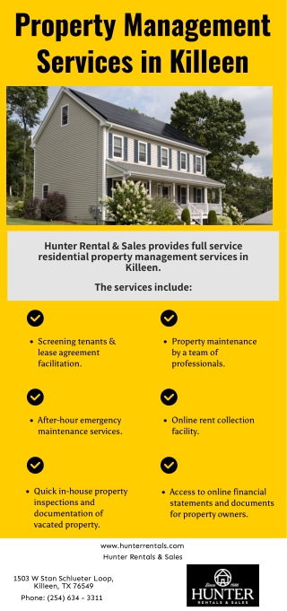 Property Management Services In Killeen