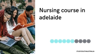 nursing course in adelaide