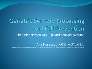 Ppt Sensory Processing Measure Spm Overview And Practical Applications For Teams Powerpoint Sensory Processing Measure Report Template