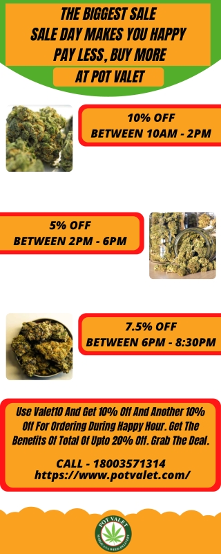 Every Hour Is Happy Hour | Pot Valet Weed Delivery