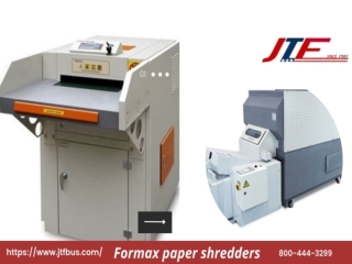Online Shopping for Formax Paper Shredders