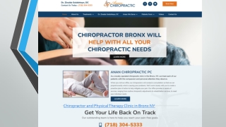 Chiropractor and Physical Therapy Clinic in Bronx NY