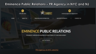 PR Agency in NYC and NJ