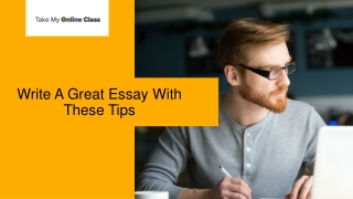Use These Tips To Write Better Essays