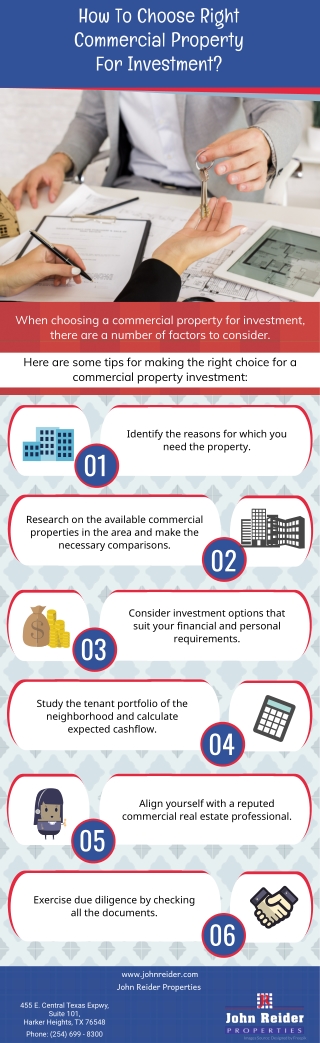 How To Choose Right Commercial Property For Investment?