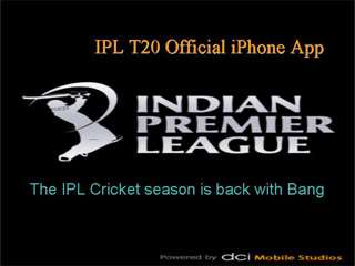 Official IPL T20 iPhone App