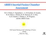 ARIES Inertial Fusion Chamber Assessment