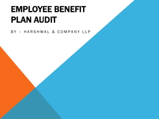Top-Rated Employee Benefit Plan Audit Services – HCLLP