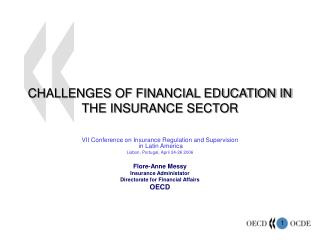 CHALLENGES OF FINANCIAL EDUCATION IN THE INSURANCE SECTOR