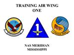 TRAINING AIR WING ONE