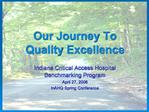 Our Journey To Quality Excellence