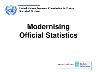 Modernising Official Statistics