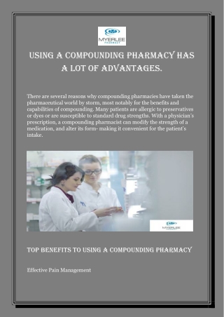 Compounding Pharmacy in Fort Myers, Florida