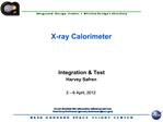 Integration Test Harvey Safren 2 6 April, 2012