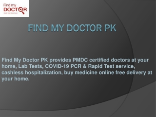 Find My Doctor PK