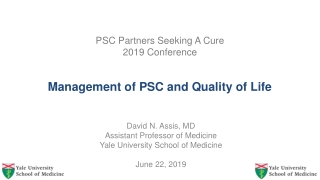 PSC Partners Seeking A Cure 2019 Conference