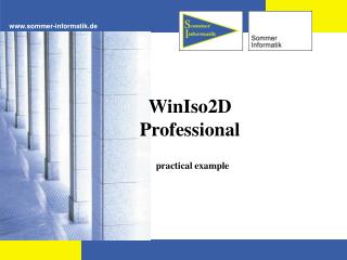 WinIso2D Professional