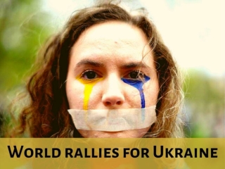 World rallies for Ukraine