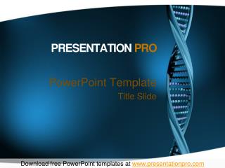 PresentationPro Sample Presentation