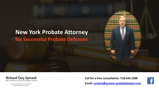 New York Probate Attorney for Successful Probate Defenses