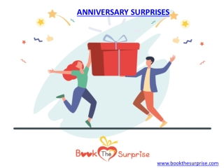 Book The Surprise - Anniversary Surprises
