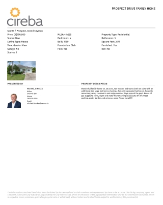 Prospect Drive Family Home by RE/MAX CAYMAN ISLANDS - CIREBA