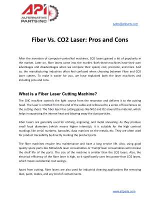 Fiber Vs. CO2 Laser_ Pros and Cons