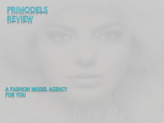 A Fashion Model Agency for You