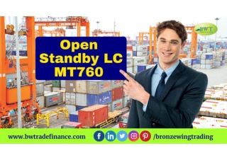 Standby LC | SBLC MT760 | Standby Letter of Credit