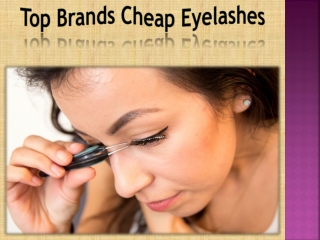 Top Brands Cheap Eyelashes