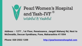 The Best Gynecologist In Pune If You Are Facing Difficulty In Conceiving