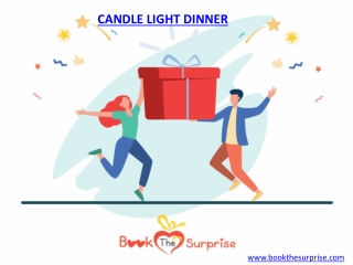 CANDLE LIGHT DINNER IN BANGALORE