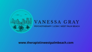 Couples Therapy in Palm Beach County - Therapist in West Palm Beach